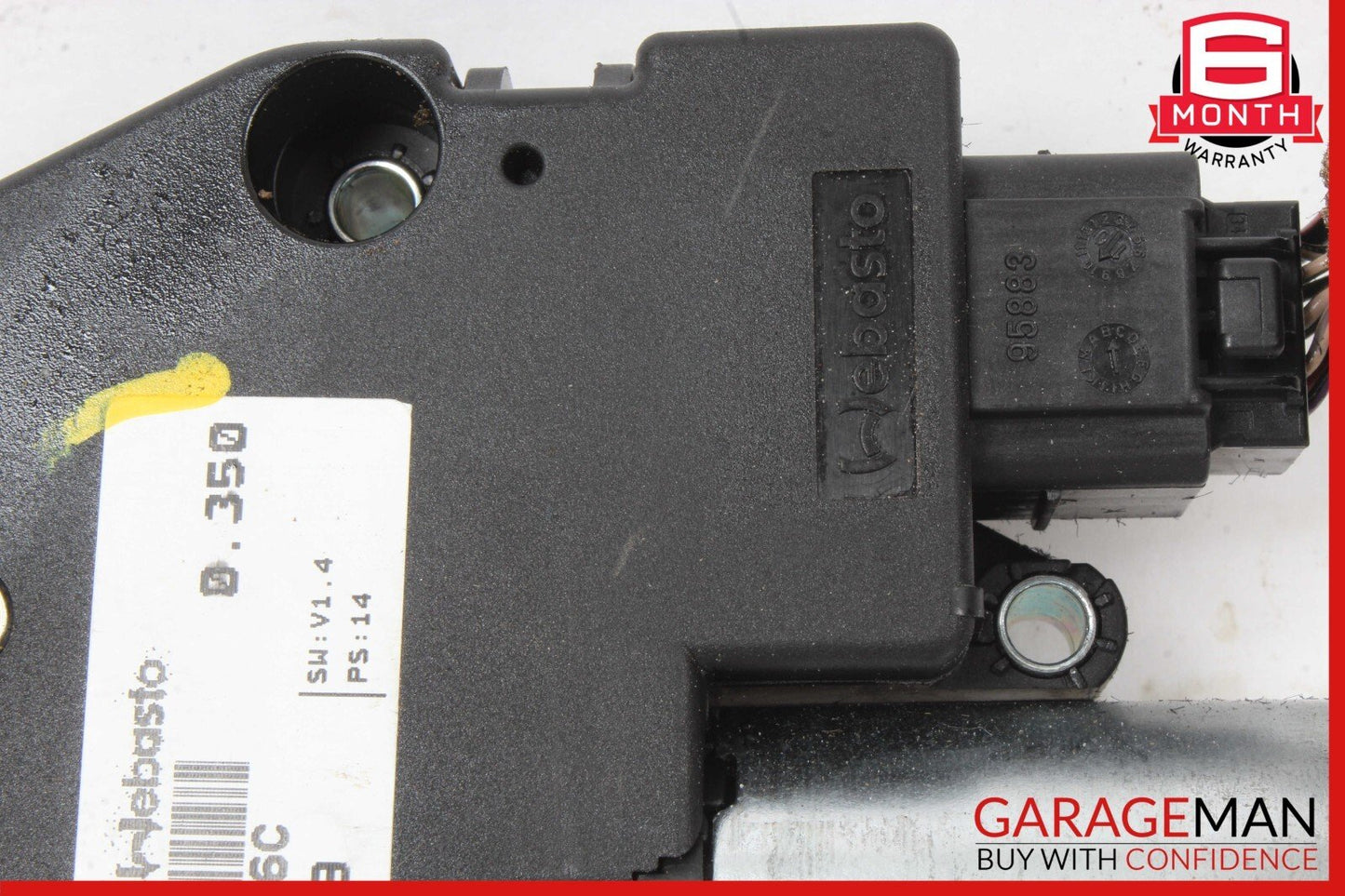 03-13 Maserati Quattroporte M139 Sunroof Sun Roof Motor 6117026 OEM