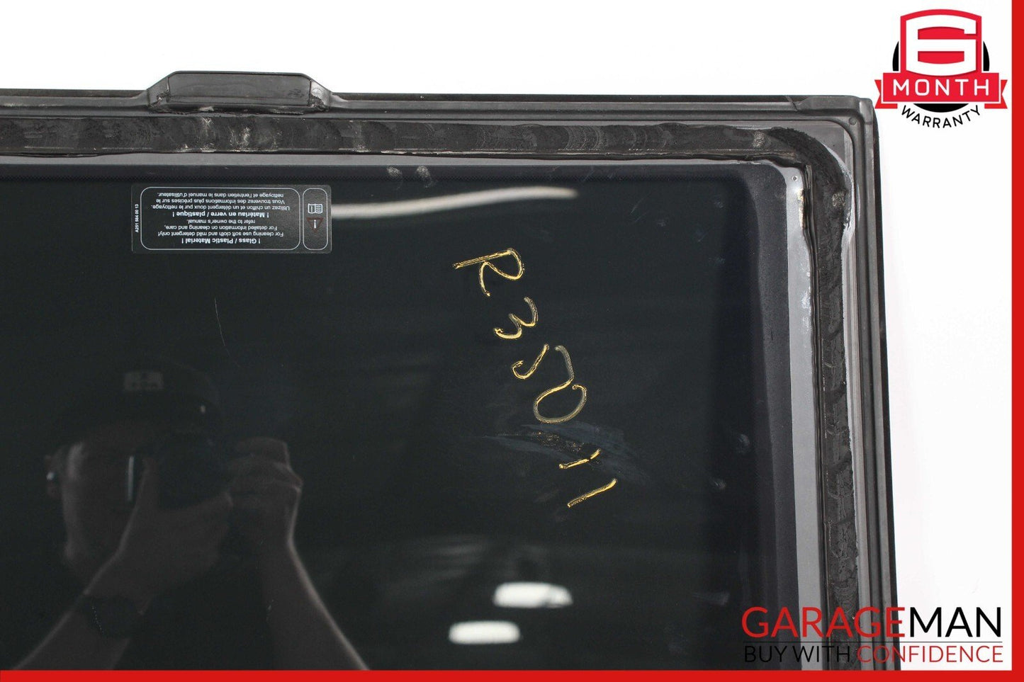 06-13 Mercedes W251 R350 Rear Panoramic Pano Sunroof Sun Roof Glass Panel