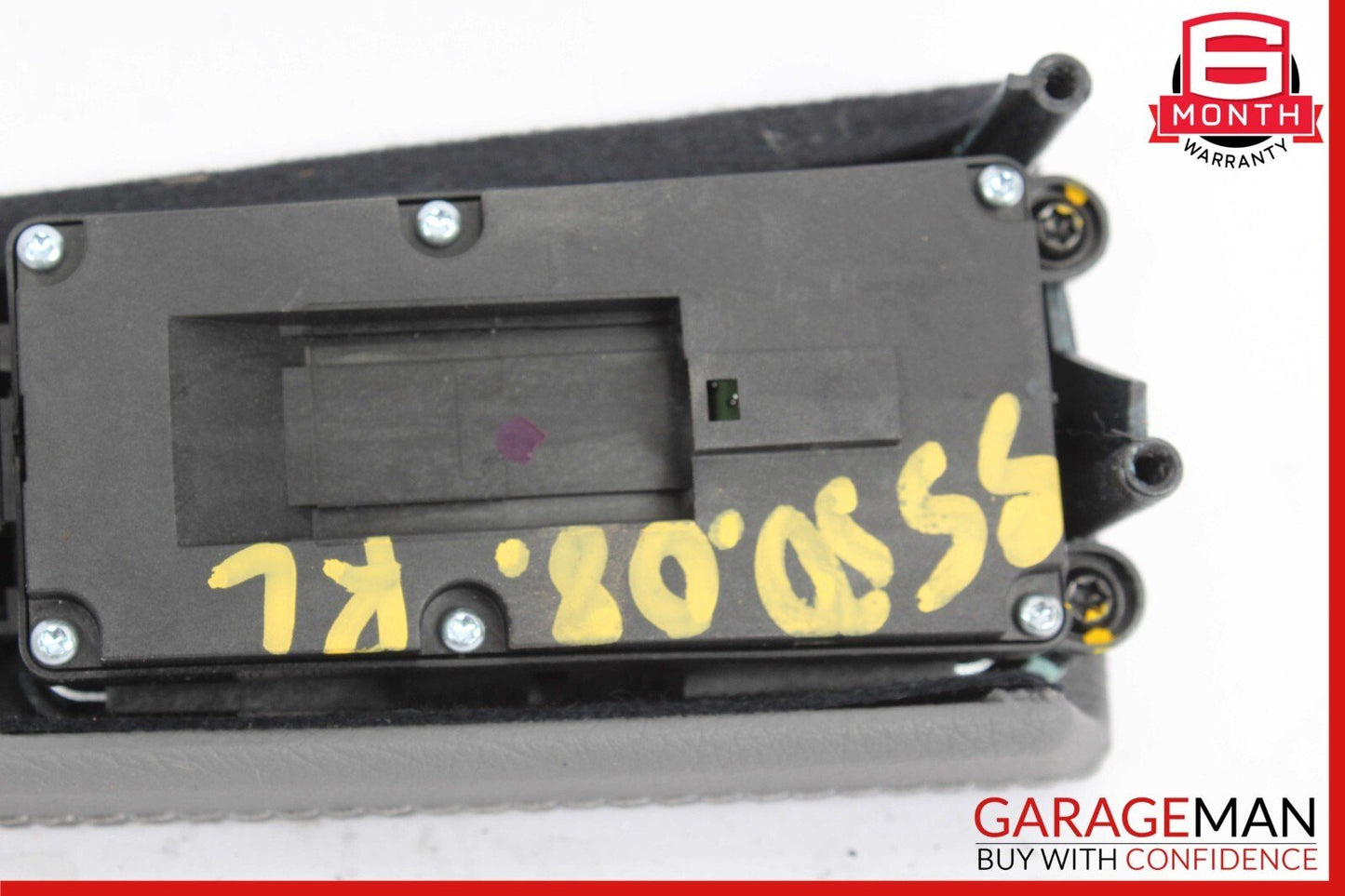 07-13 Mercedes W221 S550 Rear Left Side Door Window Switch Control Trim Gray OEM