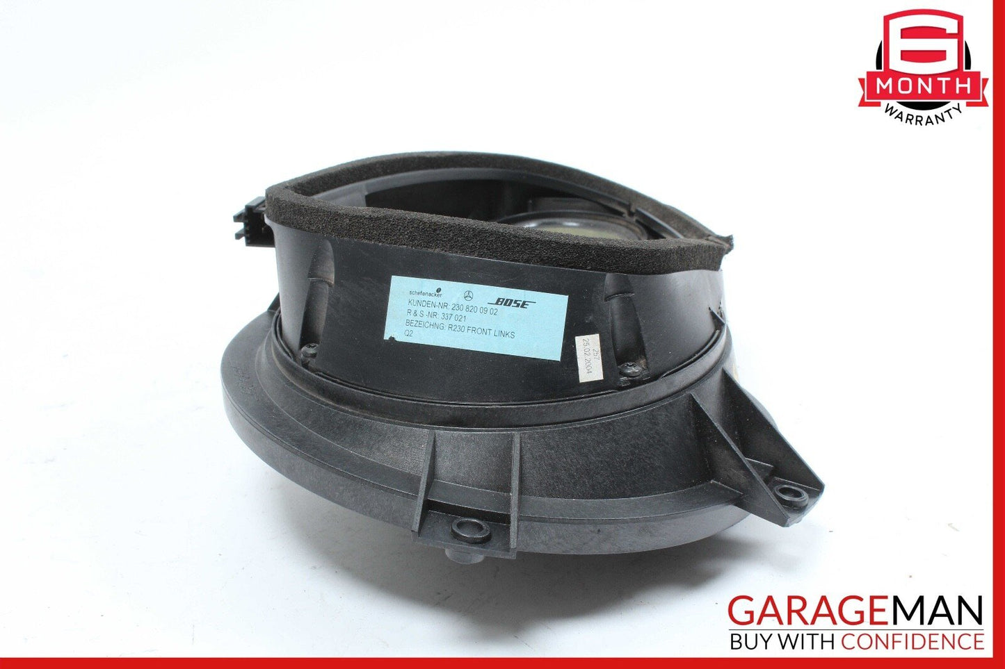 03-08 Mercedes R230 SL500 SL55 AMG Bose Front Left Side Door Audio Speaker OEM
