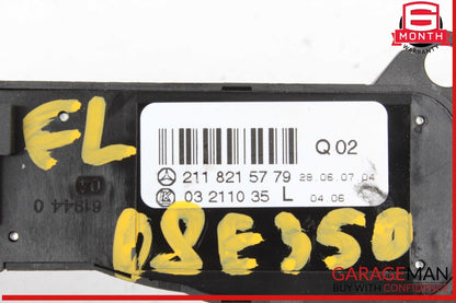 03-11 Mercedes W211 E350 CLS500 Door Mirror Control Switch 2118215779 OEM