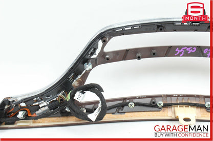 07-09 Mercedes W221 S550 Front Dash Dashboard Trim Panel Cover Bezel Wood OEM