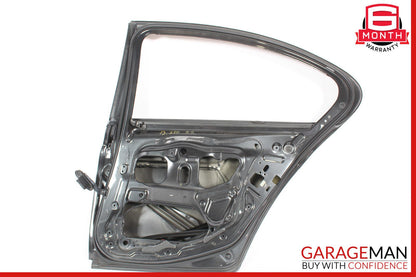 11-16 BMW 550i 535i 528i Rear Right Side Door Shell Panel Black OEM