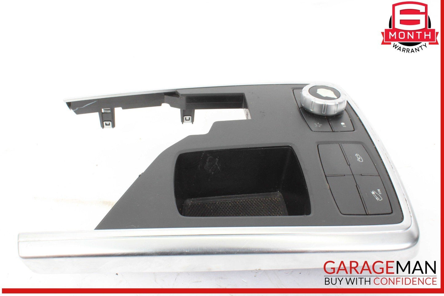 12-19 Mercedes X166 GL450 ML400 GLS550 Center Console Bezel Trim Black OEM