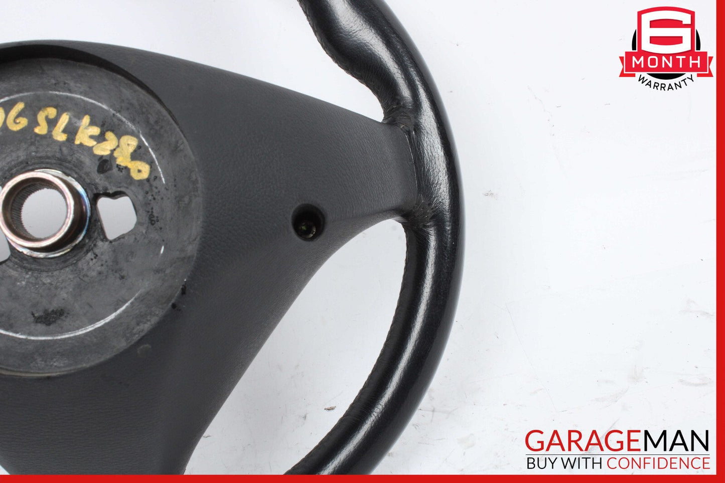 05-08 Mercedes R171 SLK280 C280 C350 Sport Steering Wheel Black 1714600103 OEM