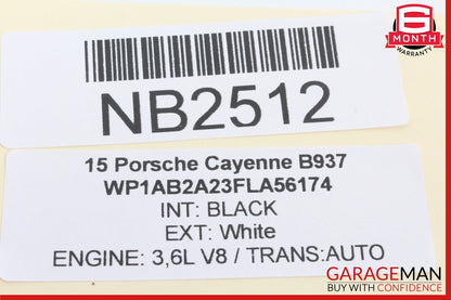 11-18 Porsche Cayenne 958 Dash AC A/C Air Vent Grill Front Right Driver Side