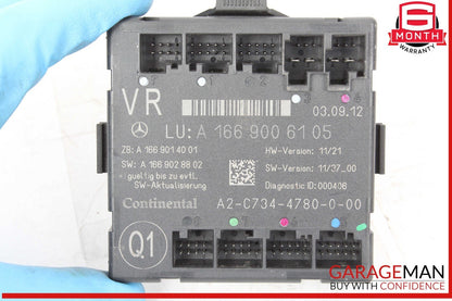 12-20 Mercedes X166 GL450 CLA45 AMG Front Right Side Door Control Module OEM