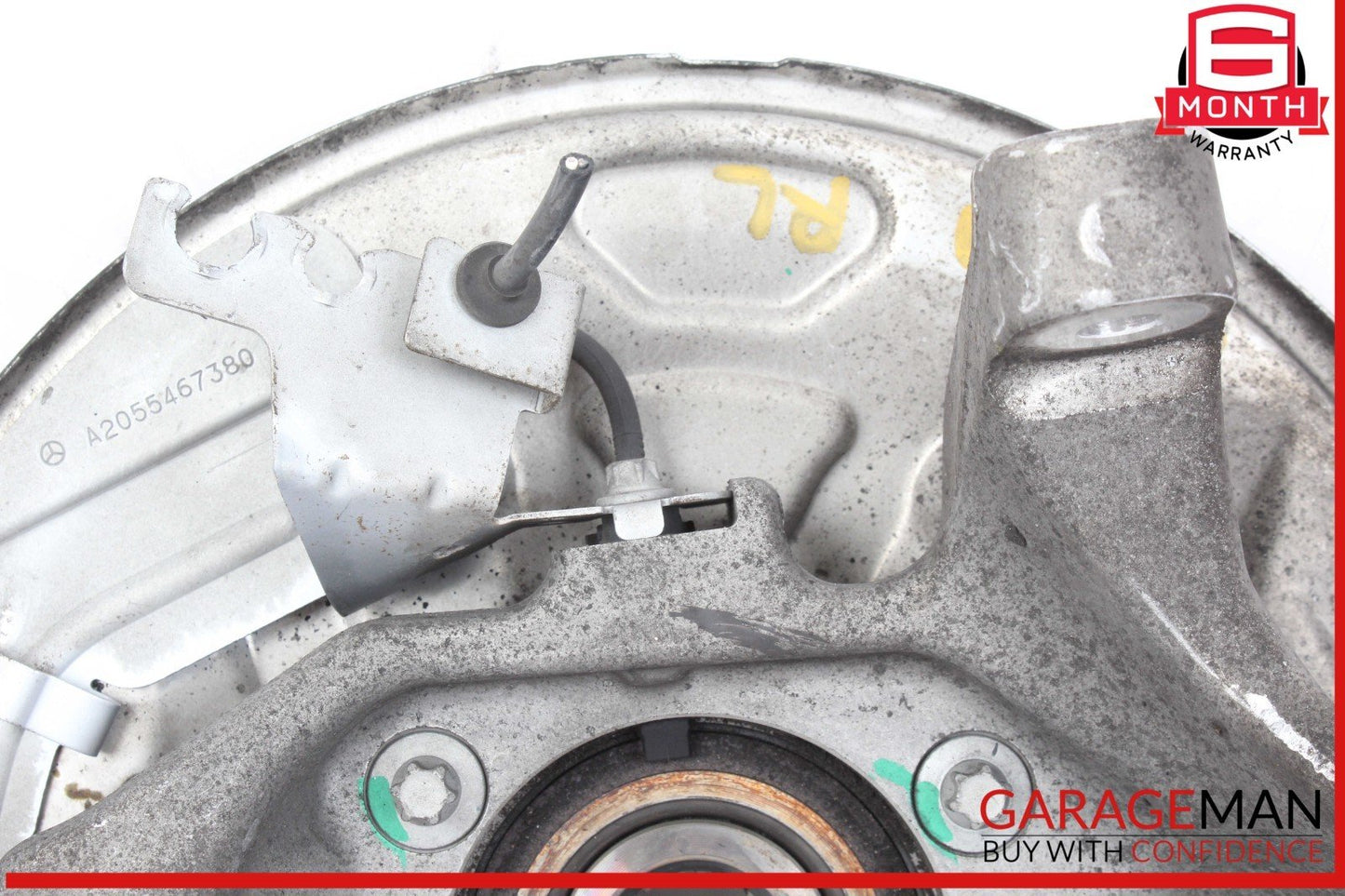 15-20 Mercedes W205 C300 C350e Rear Left Side Wheel Spindle Knuckle Hub Bearing