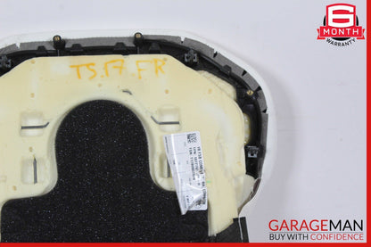 16-20 Tesla Model S Front Right Side Top Upper Seat Cushion Cover White OEM