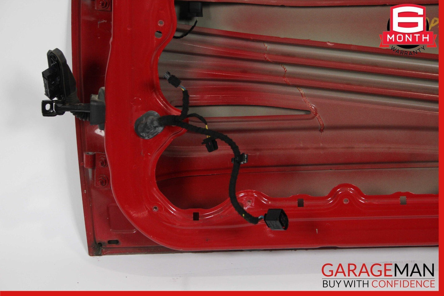 07-13 Mini Cooper Front Right Passenger Side Exterior Door Shell Frame Panel Red