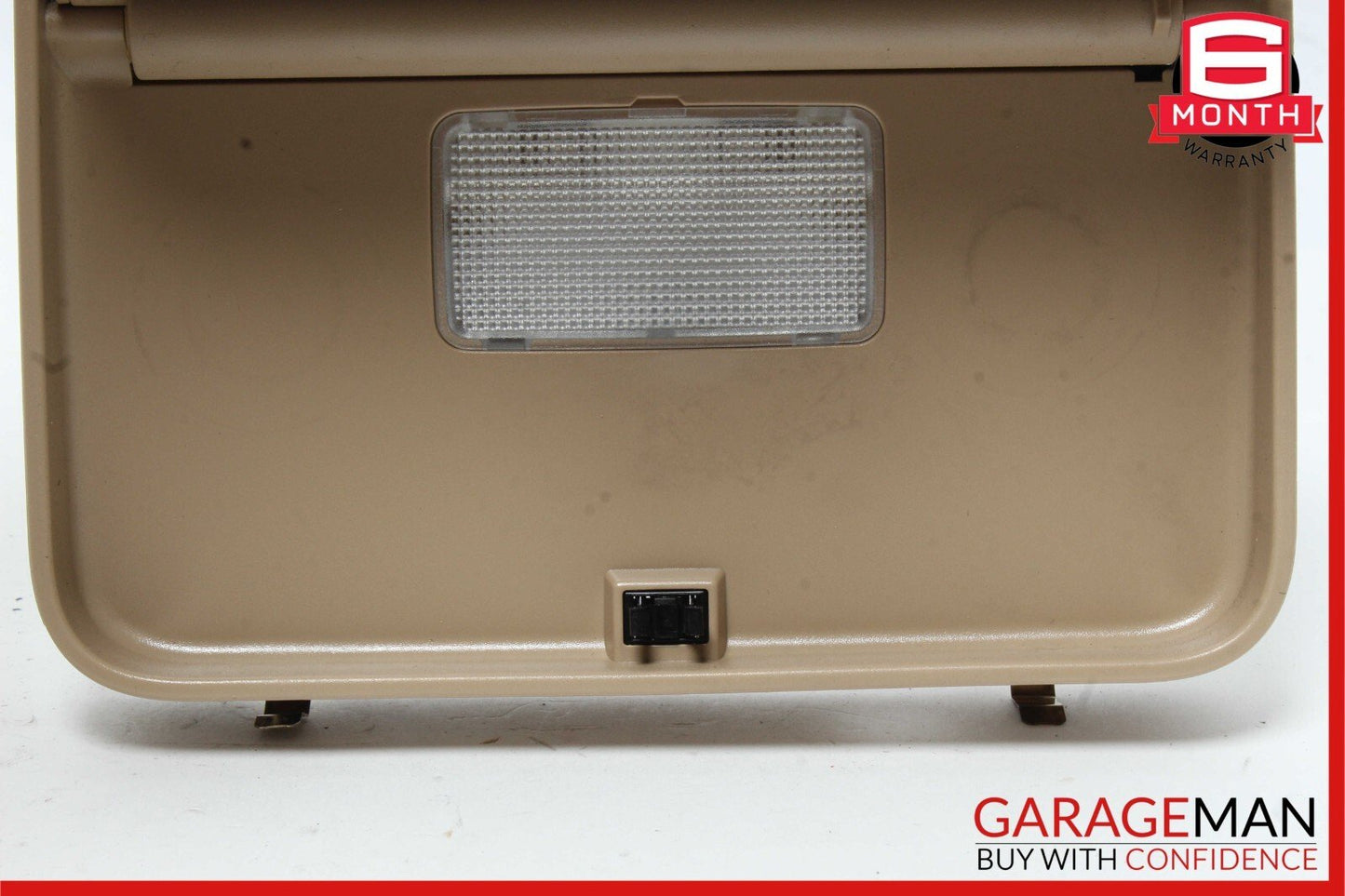 10-13 Mercedes W221 S400 S550 Rear Overhead Vanity Mirror Assembly Brown