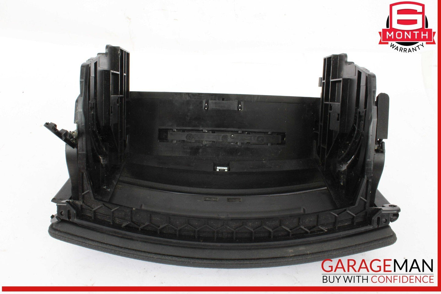 07-13 Mercedes W221 S550 Center Console CD Player Cover Trim Panel Black OEM