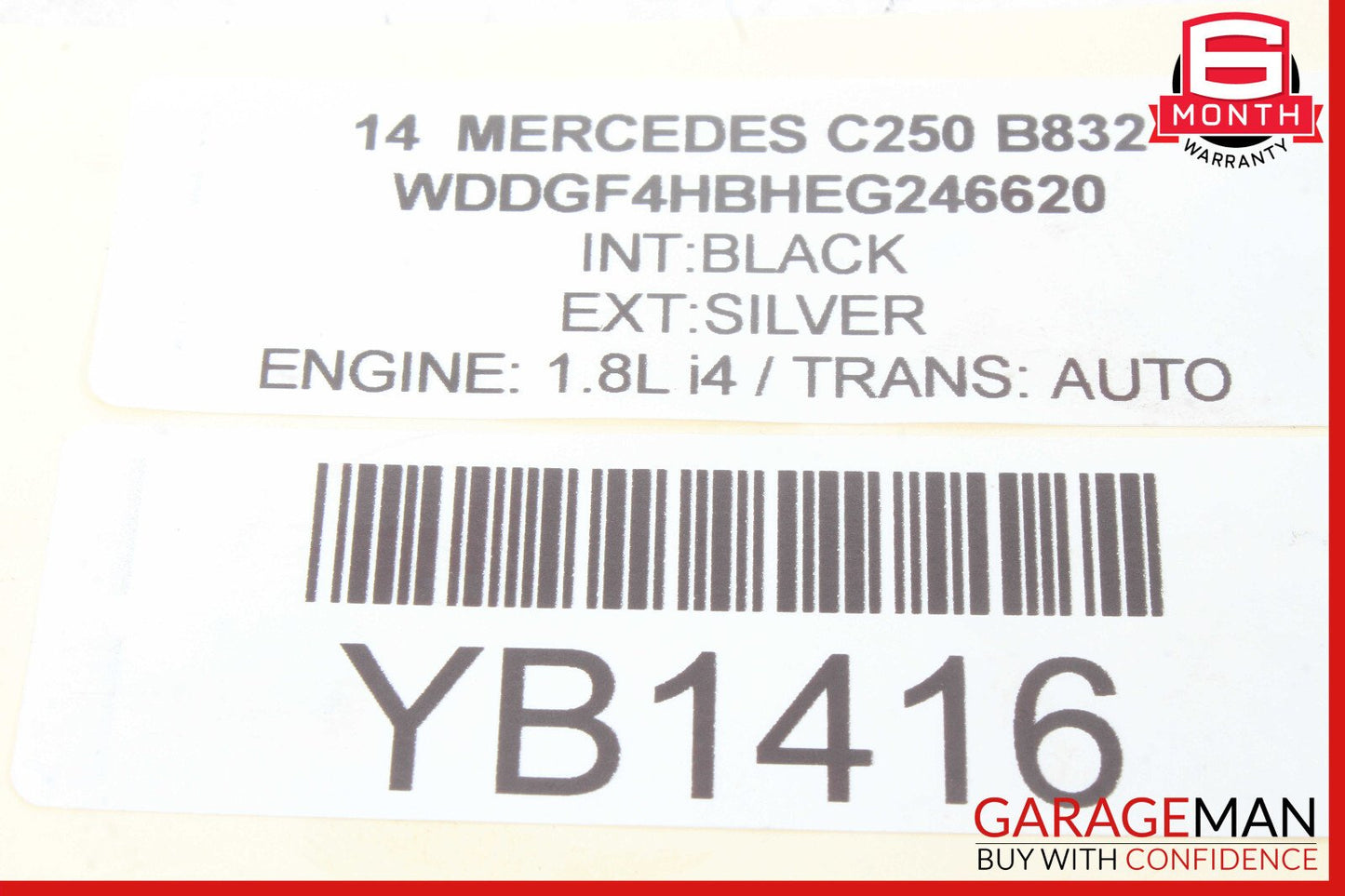 08-17 Mercedes W204 C300 E350 Front Right Passenger Upper Control Arm RWD