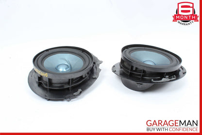 07-09 Mercedes W211 E350 E63 AMG Front Door Audio Sound Speakers Set of 2 Pc OEM