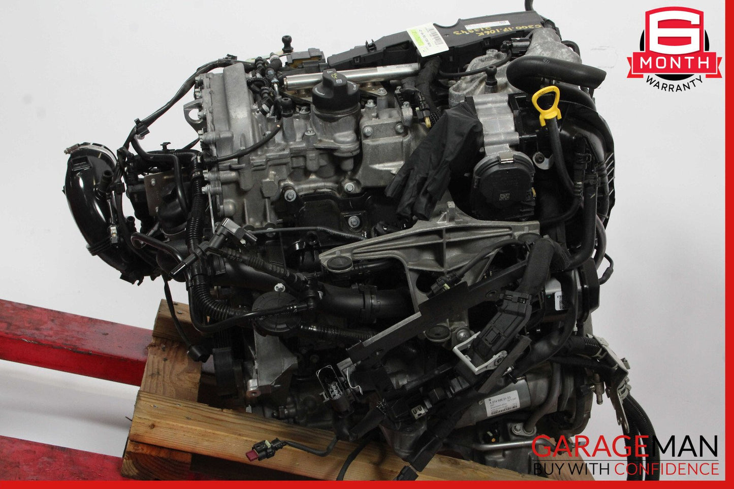 15-20 Mercedes W205 C300 E300 M274 Engine Motor Block Assembly 2.0 L4 106k