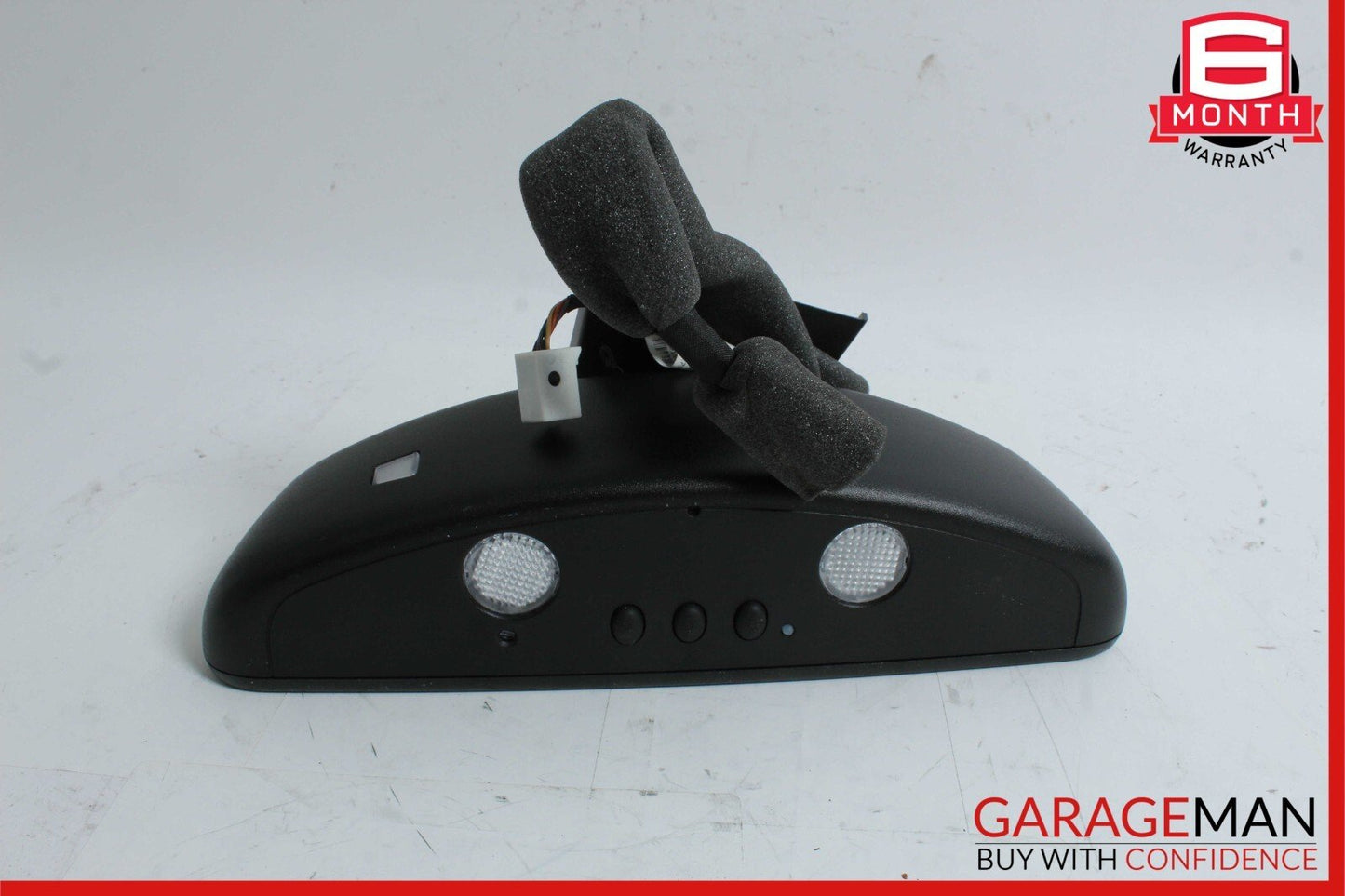 10-16 Mercedes W212 E350 E250 C300 Interior Rear View Mirror Assembly Black