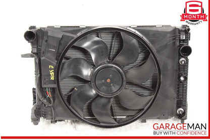 10-17 Mercedes W212 E350 Engine Cooling Radiator A/C Air Condenser Assy OEM