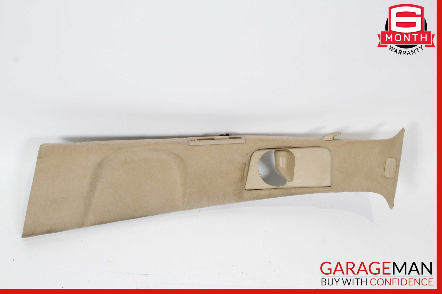07-09 Mercedes W221 S600 Roof Headliner Pillar Trim Assembly Suede Alcantara