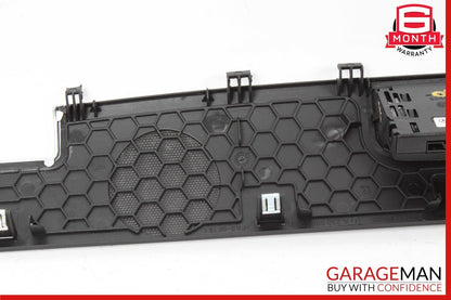 03-12 Mercedes R230 SL550 SL500 Rear Deck Speaker Cover Trim Panel Black OEM
