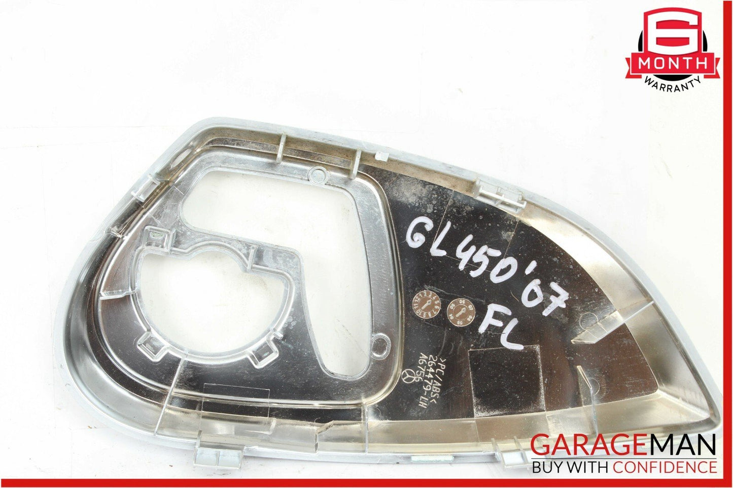 06-12 Mercedes GL450 R350 Front Left Driver Side Seat Switch Trim Panel Cover