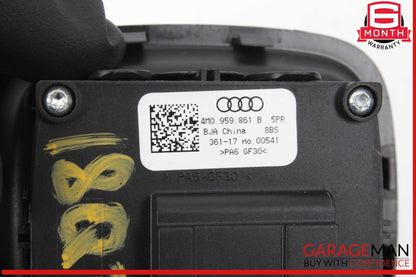 17-24 Audi Q7 Rear 3rd Row Left / Right Seat Release Switch Button 4M0959861B