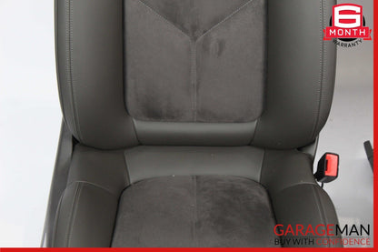 15-18 Porsche Macan Front Right & Left Complete Seat Set of 2 Pc Grey OEM