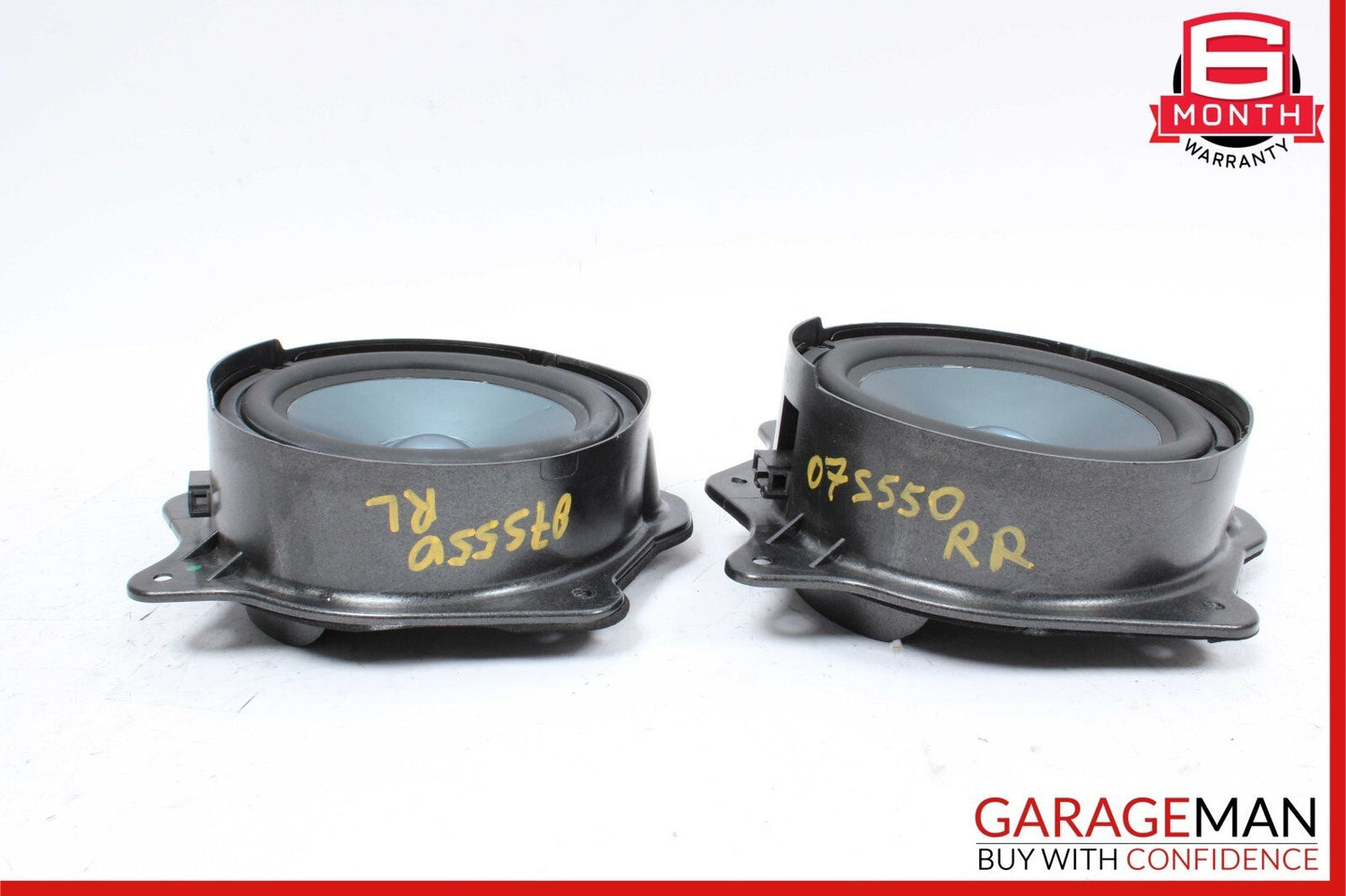 07-09 Mercedes W221 S550 Rear Left & Right Door Audio Sound Speaker Set of 2 Pc