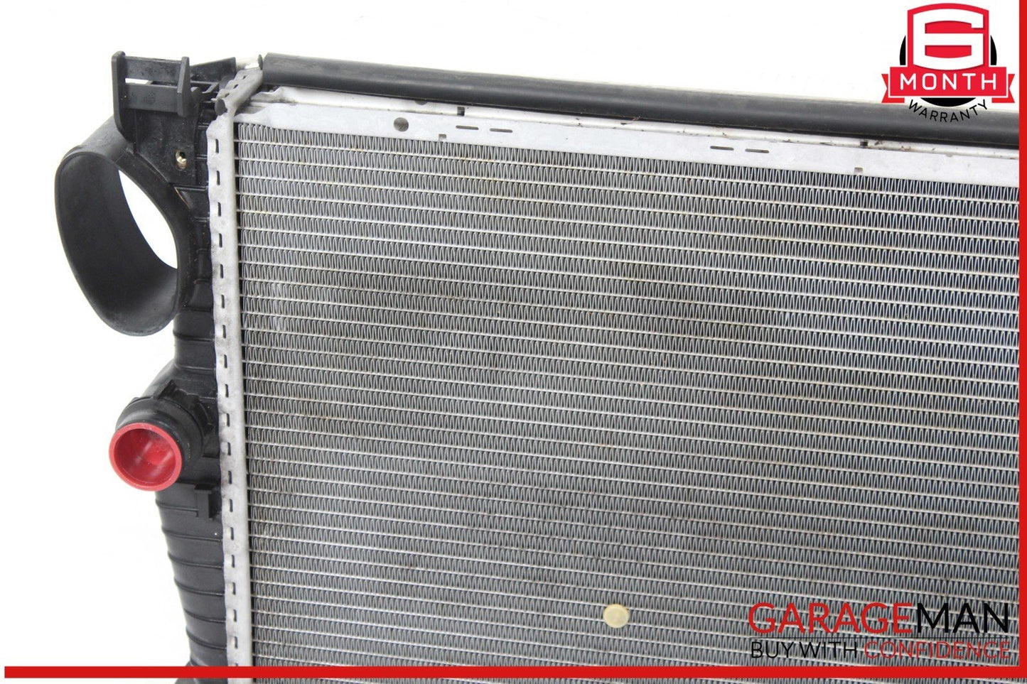 03-08 Mercedes R230 SL500 Engine Radiator A/C AC Air Condenser Oil Cooler Assy