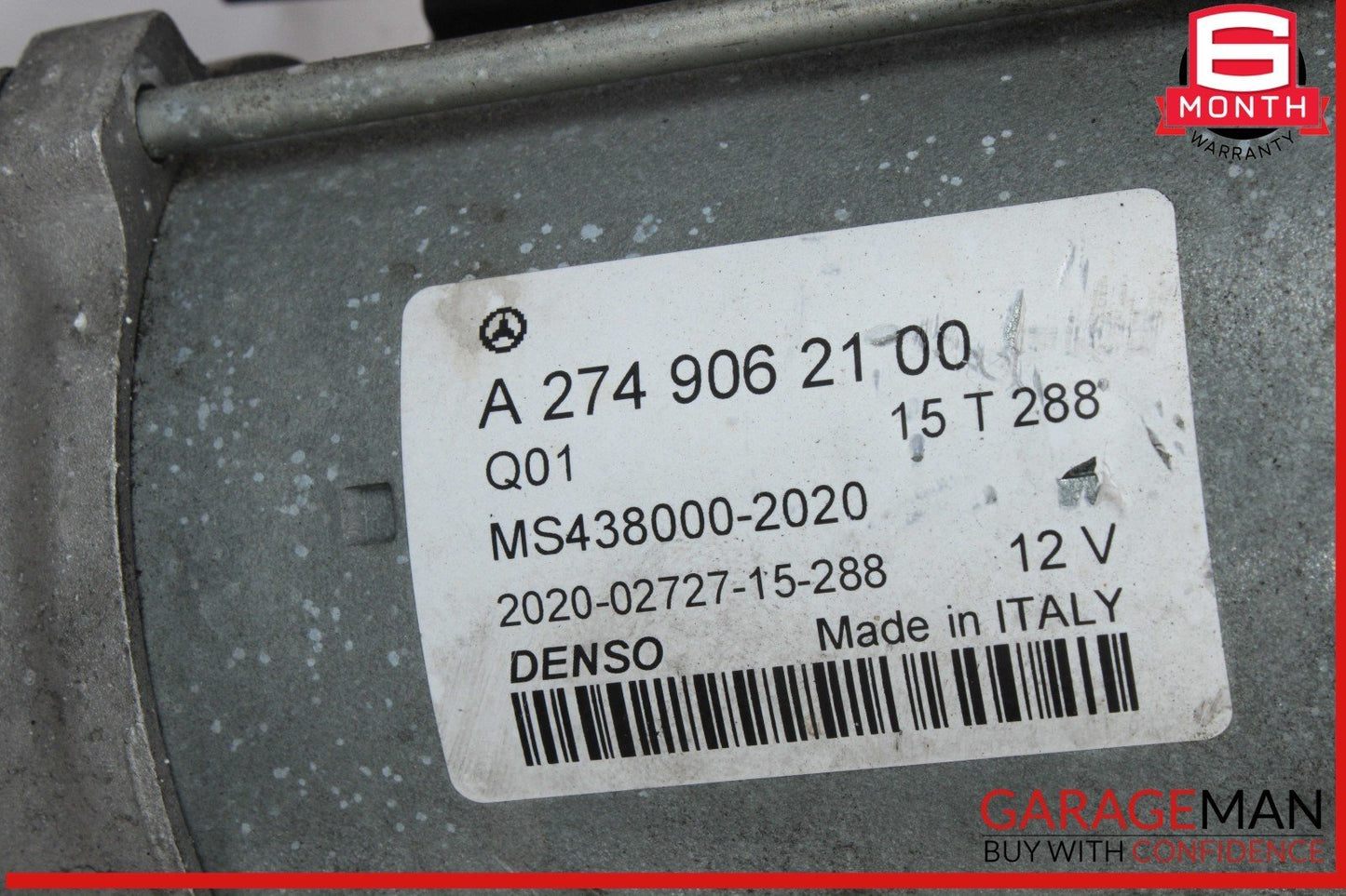 15-20 Mercedes W205 C300 GLC300 DENSO Engine Starter Motor 2749062100 OEM