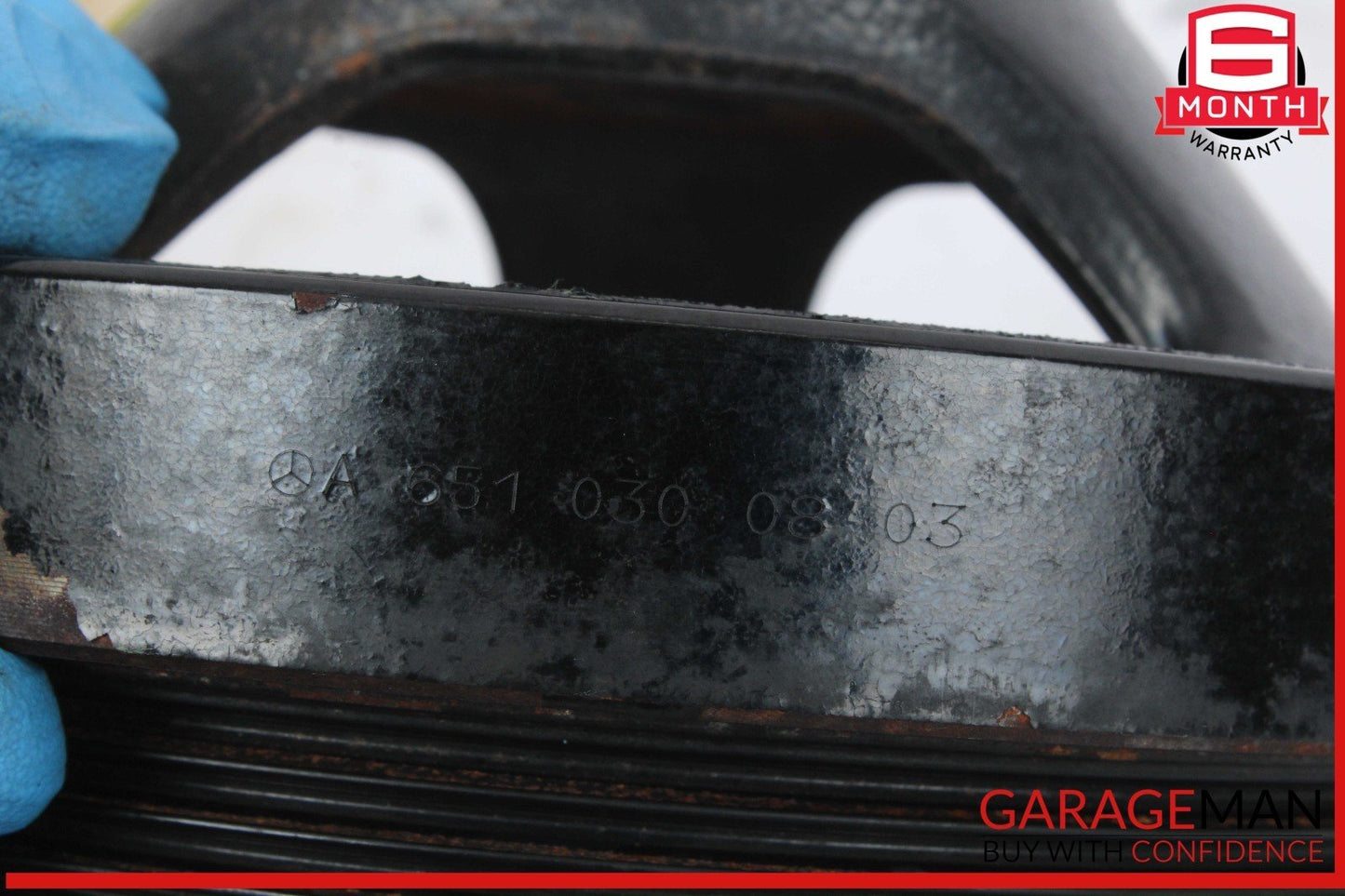 13-15 Mercedes X204 GLK250 Harmonic Balancer Crankshaft Crank Shaft Pulley OEM