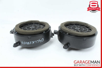 03-09 Mercedes W209 CLK500 Rear Left & Right Side Door Sound Speaker Set of 2
