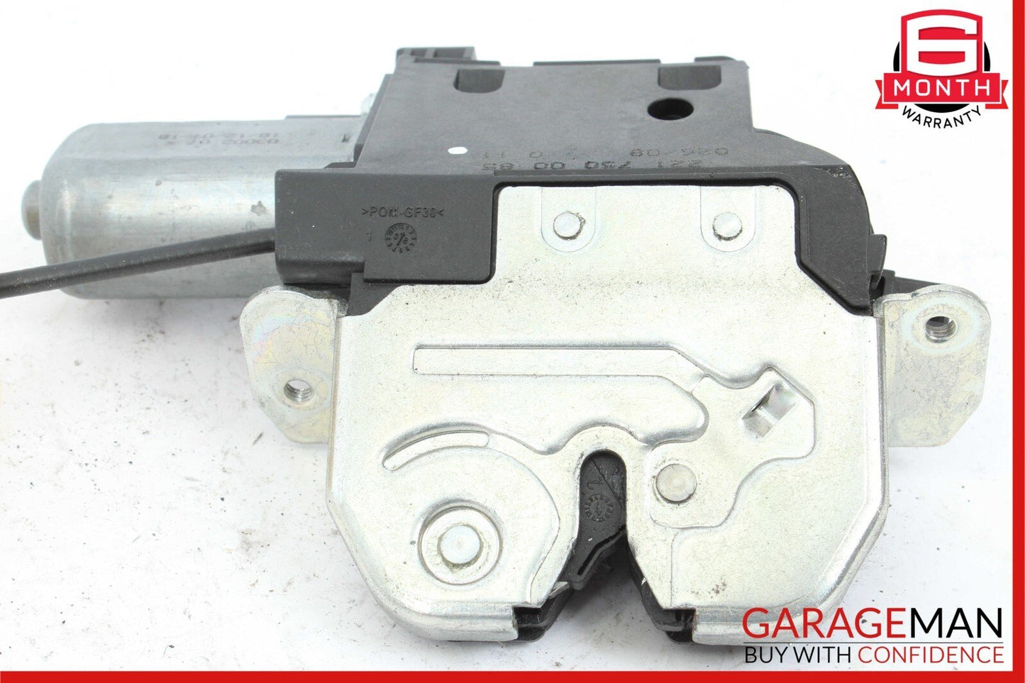 07-14 Mercedes W221 S550 CL600 Trunk Lid Lock Latch Actuator w/ Handle Assembly