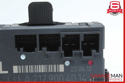 08-18 Mercedes SLK250 CLS500 C250 E350 Front Left Side Door Control Module Unit
