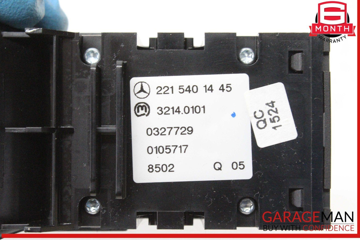 07-14 Mercedes W221 S550 S400 Electronic Parking Button Switch 2215401445 OEM