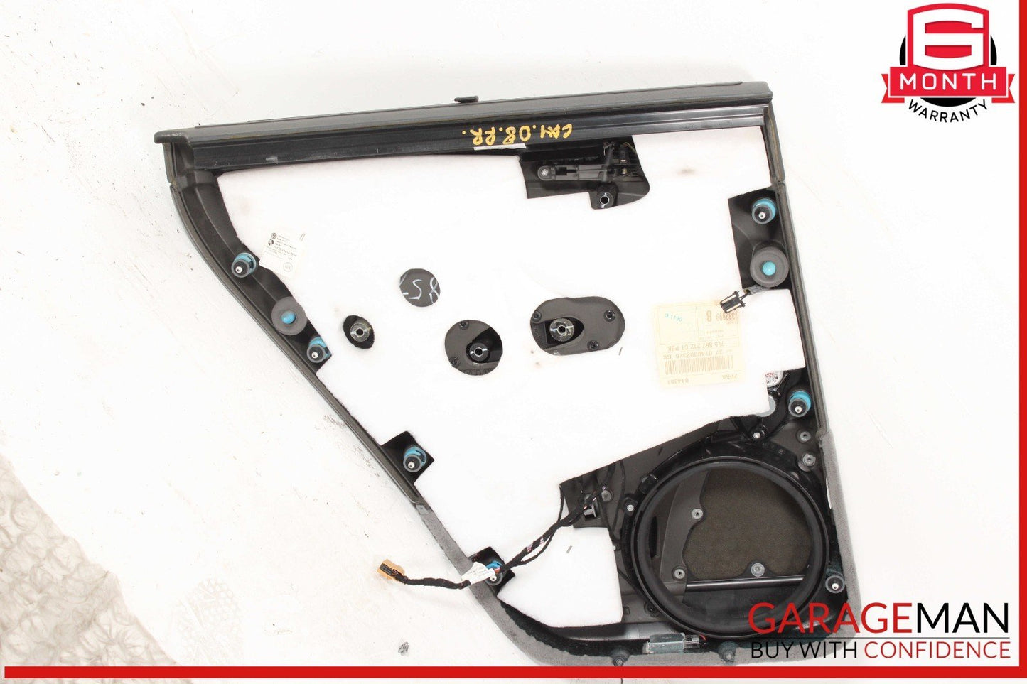 03-10 Porsche Cayenne 955 957 Rear Right Side Interior Door Panel Trim Cover OEM