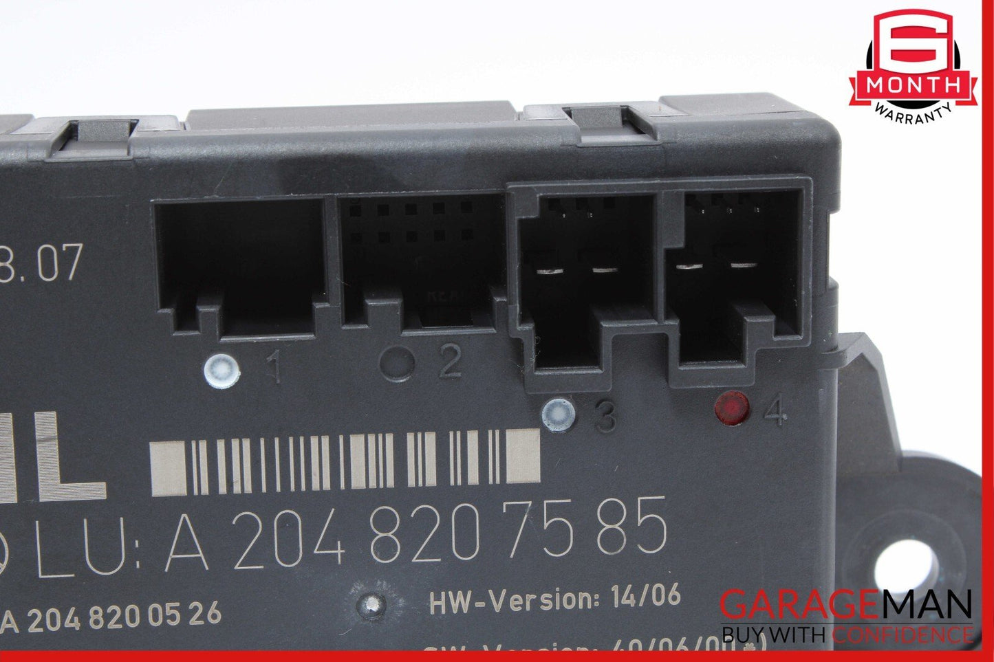 08-18 Mercedes W204 C300 CLS500 GLK350 Rear Left Side Door Control Module Unit