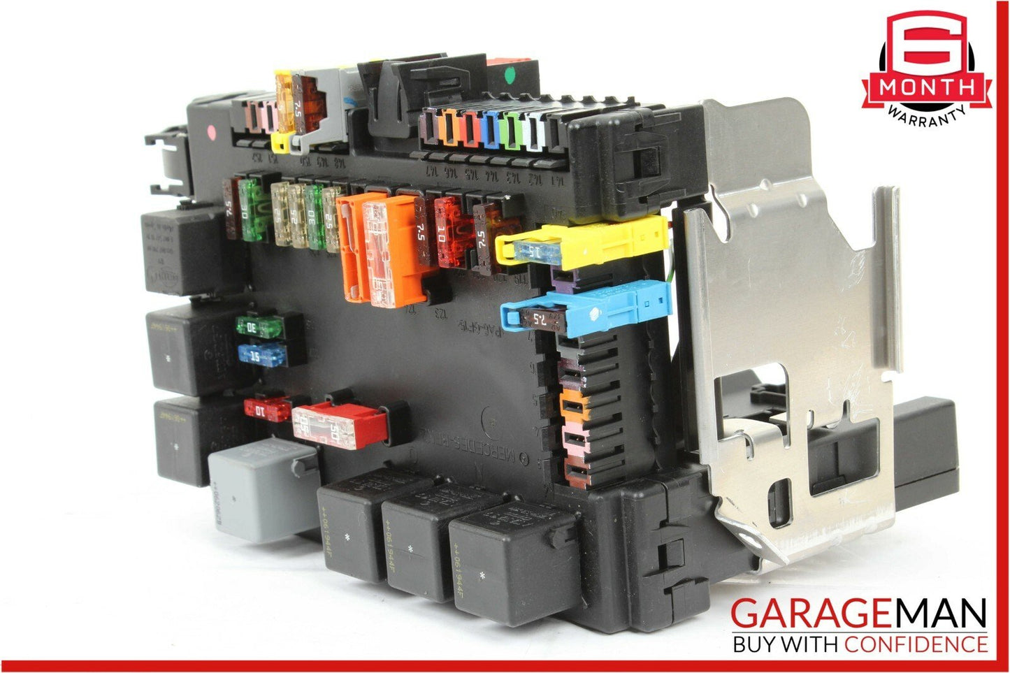 07-13 Mercedes W221 S550 CL550 Rear Trunk SAM Fuse Box Relay Block Assembly