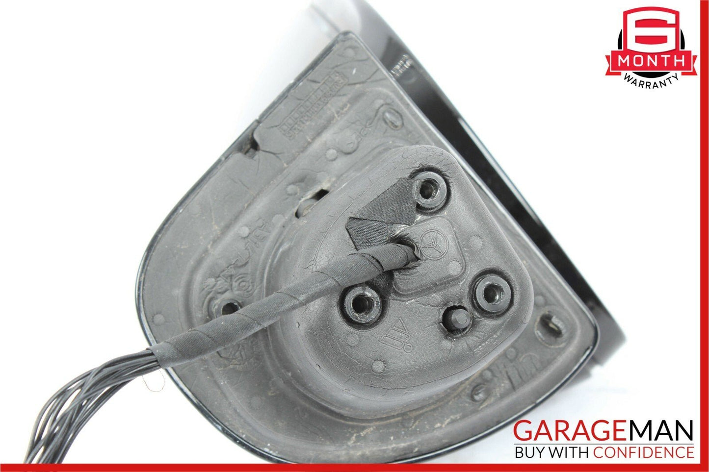07-09 Mercedes W211 E350 E320 Front Left Side Mirror Door Rear View Black OEM