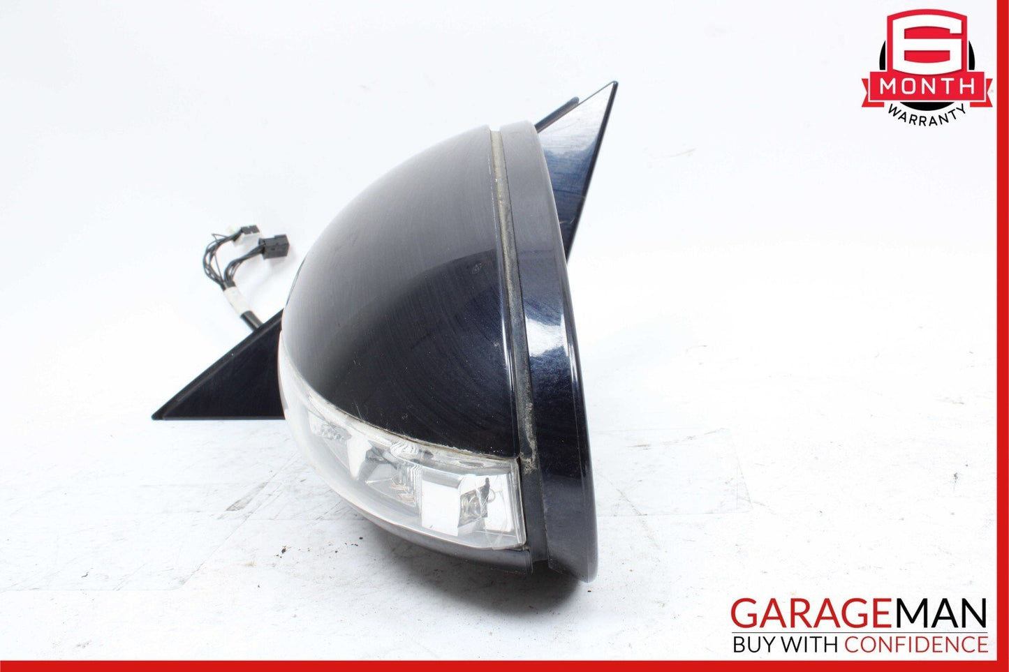 07-09 Mercedes W221 S550 S600 Front Left Side Mirror Door Rear View Black