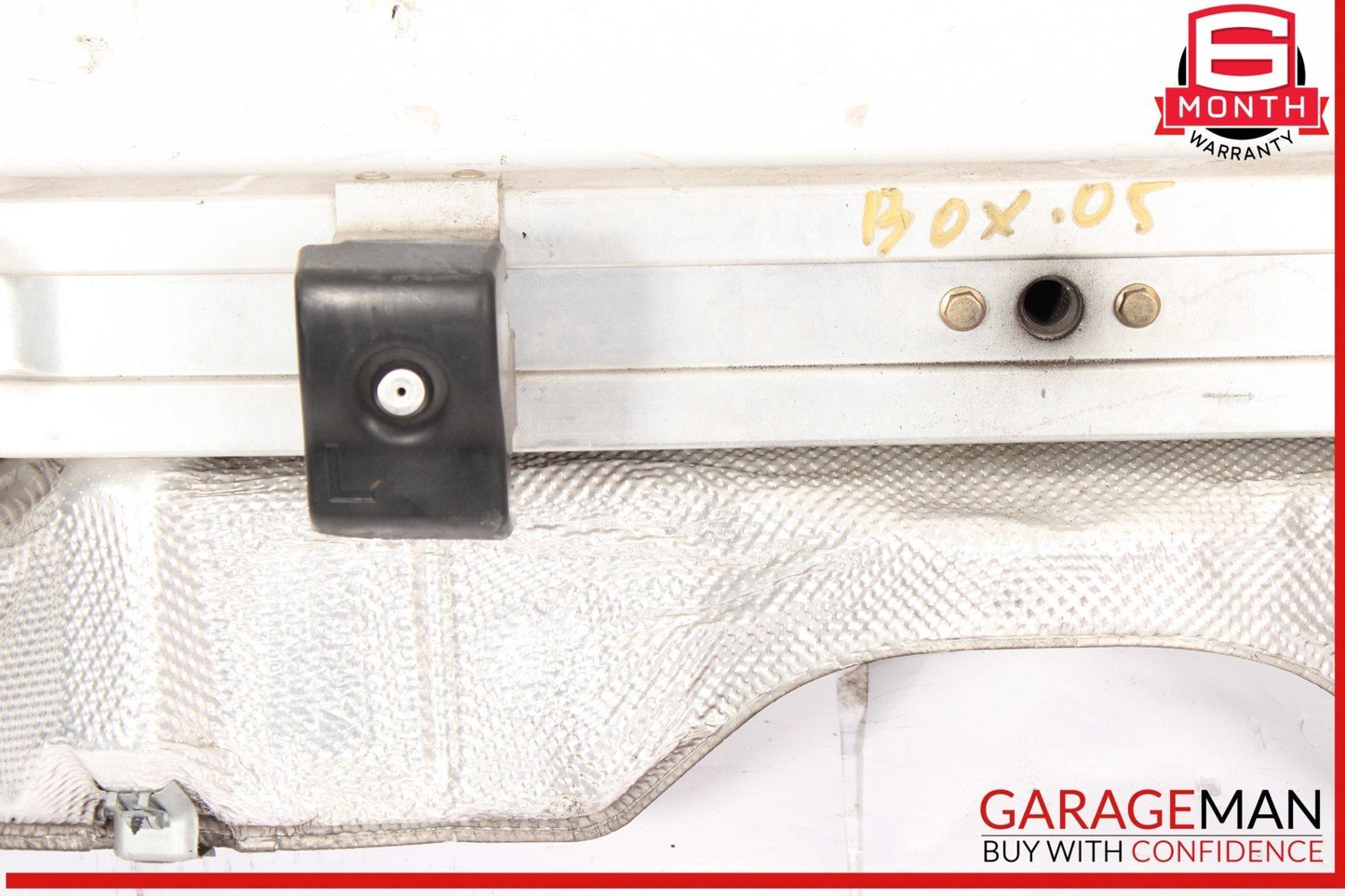 05-12 Porsche Boxster 987 Rear Bumper Reinforcement Impact Bar w/ Shield OEM