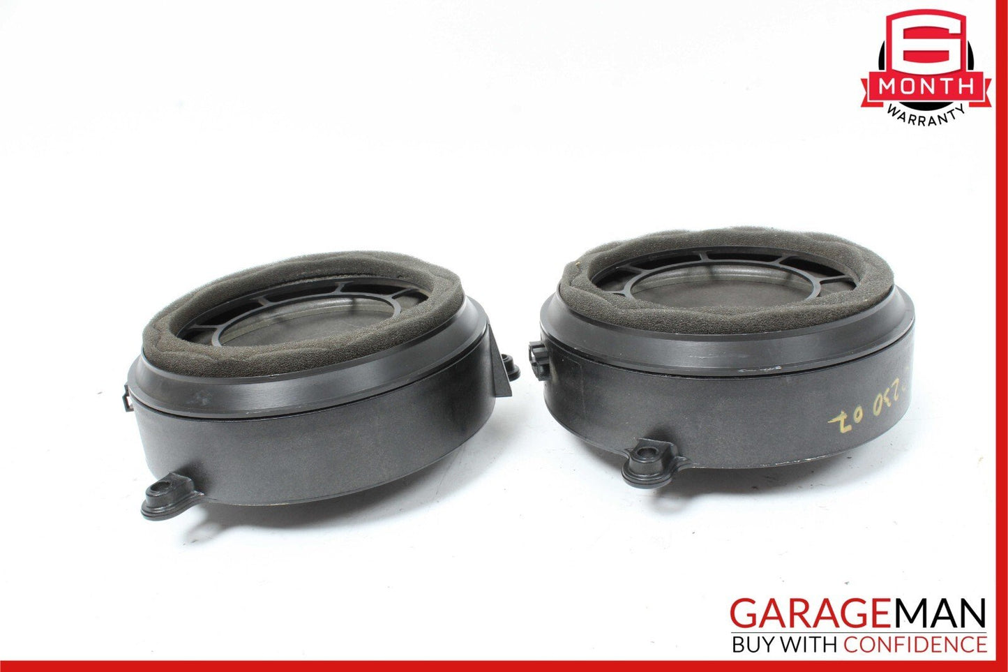 01-07 Mercedes W203 C280 C230 Front Right & Left Door Audio Speaker Set of 2 Pc