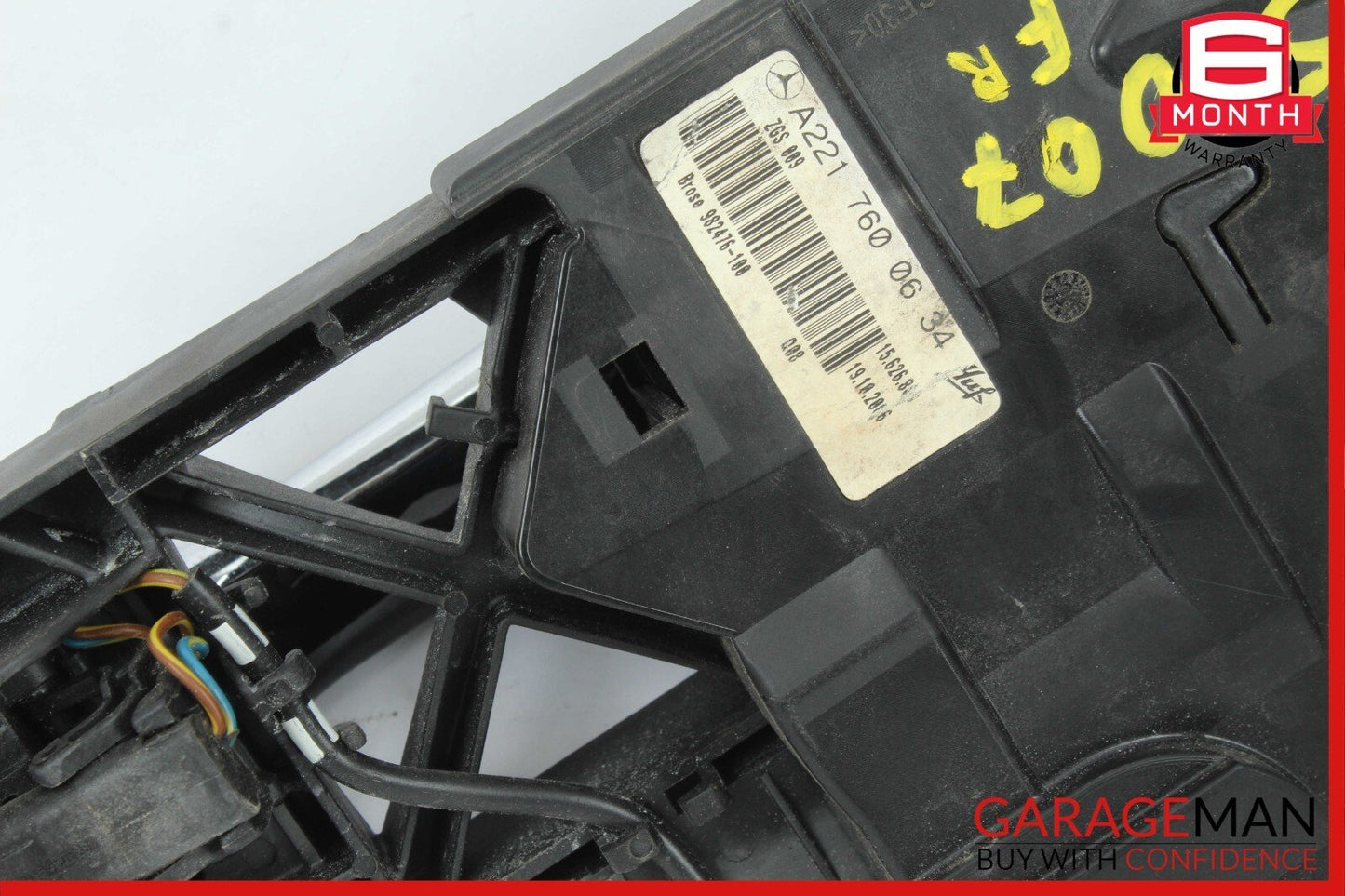 07-13 Mercedes W221 S550 S63 AMG Front Right Keyless Go Exterior Door Handle OEM