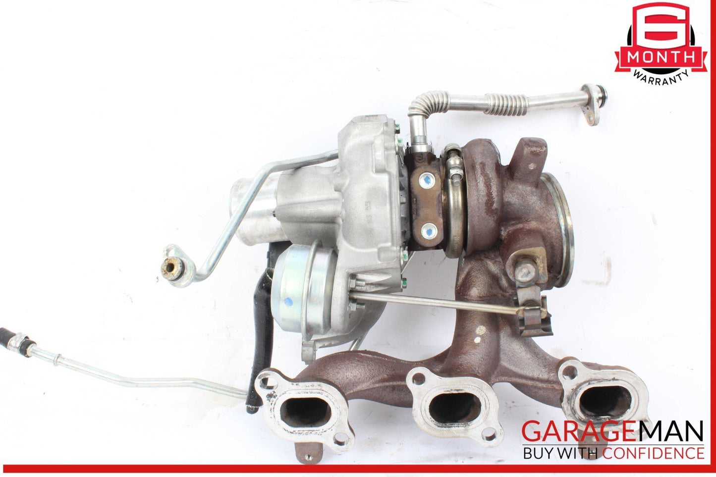 14-20 Maserati Ghibli Levante Left Turbocharger Turbo Charger Manifold OEM