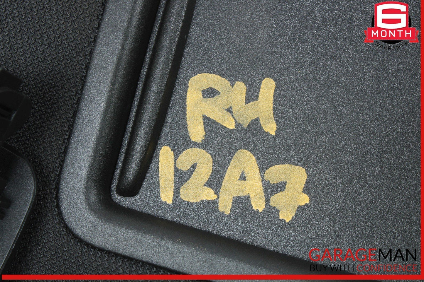 12-18 Audi A7 A6 Front Right Passenger Side Sun Visor Sunvisor Black OEM