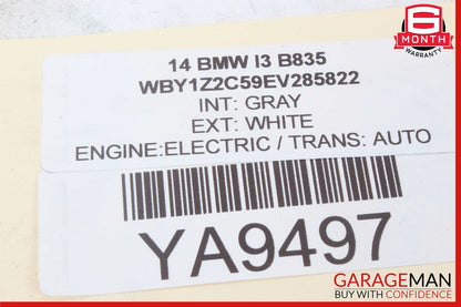14-21 BMW i3 I01 High Voltage Battery Cable 9339958 OEM