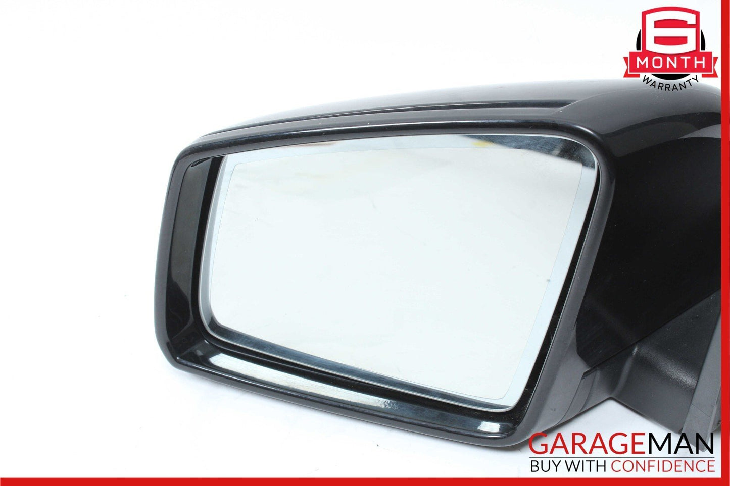 12-14 Mercedes W204 C300 Sedan Left Driver Side Rear View Door Mirror Black OEM