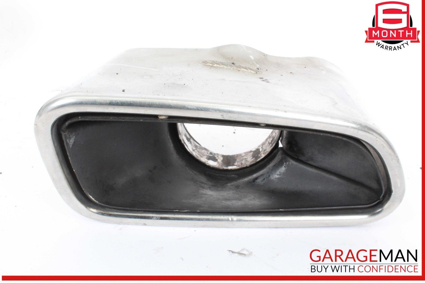 09-19 Mercedes R172 SLK250 Rear Bumper Exhaust Muffler Tips Set of 2 OEM
