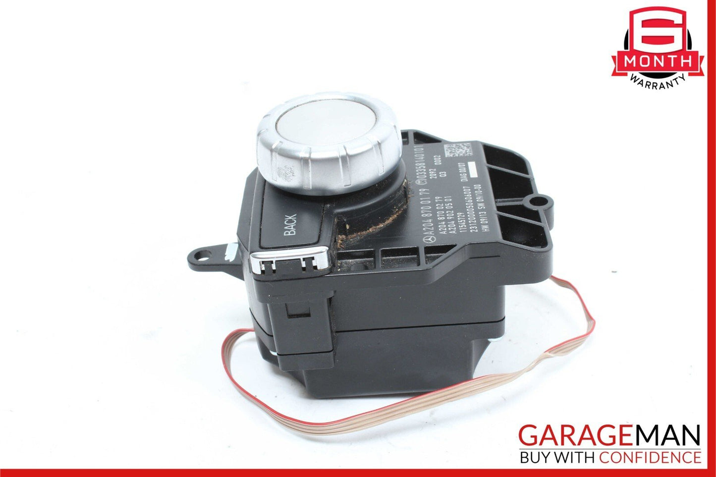 12-15 Mercedes W204 C250 E400 Console Head Unit Controller Knob Multi Switch OEM