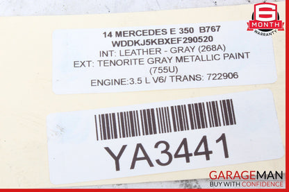 08-17 Mercedes W207 E350 Rear Right / Left Side Suspension Upper Control Arm OEM