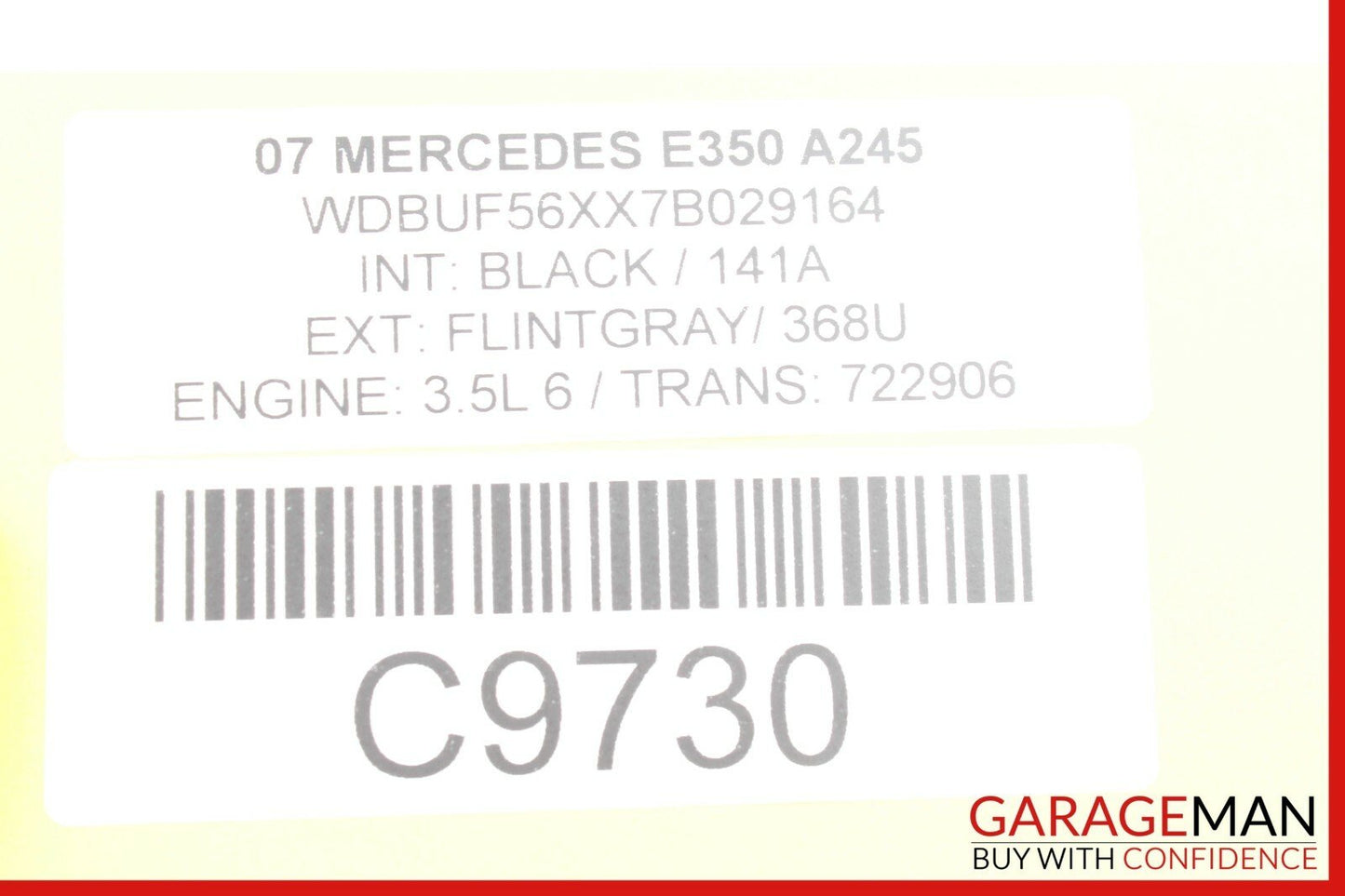 07-09 Mercedes W211 E350 E550 Rear Left Driver Side Door Control Module Q3 OEM